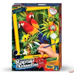Картина по номерам "Попугаи" (320х230 мм) KN-01-02 купить в Украине