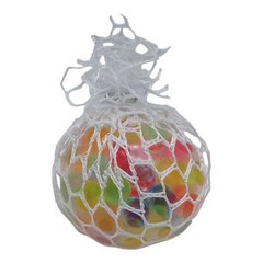 Іграшка-антистрес "Mesh Squish Ball", білий, 5 см