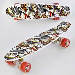 Скейт Р 14209 (8) Best Board, дошка=55см, колеса PU, СВІТЯТЬСЯ, d=6см купити в Україні
