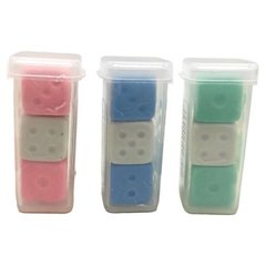 Набор ластиков "Игральные кубики" (3 шт)