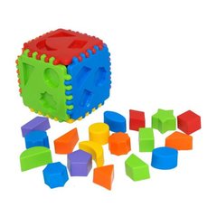 Іграшка-сортер "Educational cube" 24 елементи