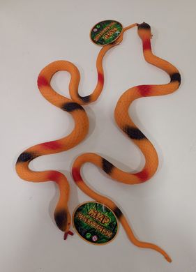 Рептилия JT 7213 змеи, антистресс, 60см (6903119510016) Оранжевый купить в Украине