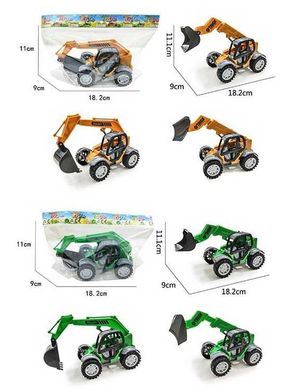 Трактор 388-1, инерционный, подвижные детали, в пакете (6985288110044) Микс купить в Украине