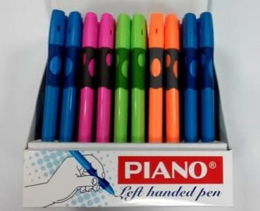 Ручка Piano PT-251-L ЛІВА 1шт для вироблення каліграфії кулькова масляна синя купити в Україні