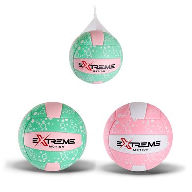 Мяч волейбольный арт. VB41449 (100шт) Extreme motion PVC 260 грамм,с сеткой и иголкой,2 цвета купить в Украине