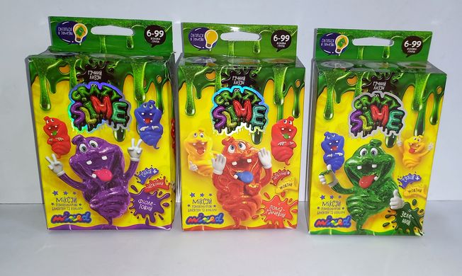 Дитячий набір для проведення дослідів "Crazy Slime" SLM-02-01U Danko Toys Микс