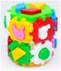 Куб "Розумний малюк Конструктор 17×14×14 см ТехноК" 2001