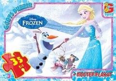 гр Пазли 35 эл. "G Toys" "Frozen" FR 052 (62) + постер купить в Украине