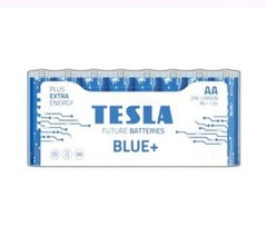 [AA BLUE+ 24M] Первинні елементи вугульно-цинкові з напругою 1,5В TESLA BATTERIES AA BLUE+ 24 MULTIPACK ( R06 / SHRINK 24 шт.) купить в Украине