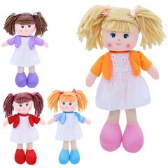 Лялька 1-27-35 (60шт) м'яконабивна, 33см, петелька, мікс кольорів, у пакеті, 11-33-7см купить в Украине
