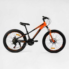 Велосипед Спортивний Corso «SkyLine» 24" дюймів SL- 24362 (1) рама алюмінієва 11’’, обладнання Shimano 21 швидкість, зібран на 75% купити в Україні