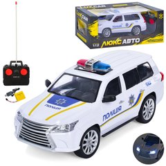 Машина M 5011 (9шт) Р/К, 1:12, 32см, поліція, гумові колеса, світло, акум, USB-зарядне, в кор-ці, 46-19-18см купить в Украине