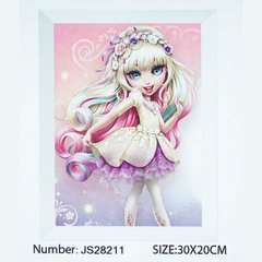Алмазна мозаїка JS 28211 (50) "TK Group", “Чарівна дівчинка”, 20х30 см, в коробці купить в Украине