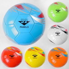 Мяч футбольный C 50665 (100) 6 видов, 280-300 грамм, материал PVC, размер №5 купить в Украине