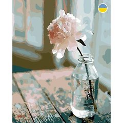 Картина по номерах "Півонія на столі" 40x50 см купити в Україні
