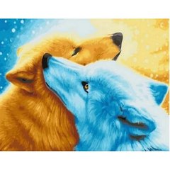 Картина по номерам "Волчья верность" 40х50 см купить в Украине