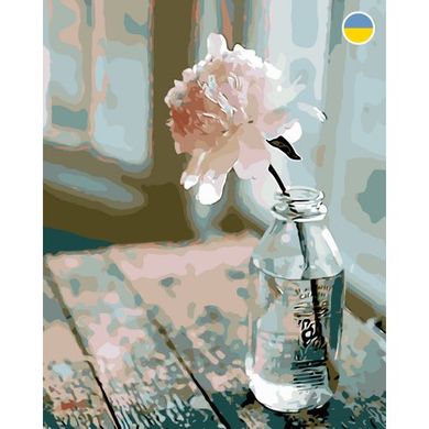 Картина по номерах "Півонія на столі" 40x50 см купити в Україні