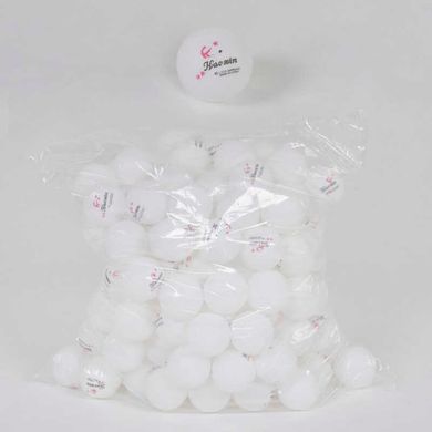 М'яч для настільного тенісу C 40227 150 штук в пакеті, d = 4 см (6900067402271) купити в Україні