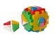 Куб "Розумний малюк" Логіка 2 12×12×12 см ТехноК 2469