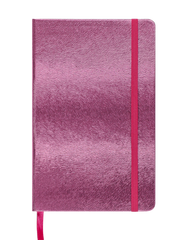 Блокнот діловий INGOT 125x195мм, 80арк., клітинка, обкладинка зі штучної шкіри, рожевий купить в Украине