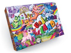 Настільна розважальна гра-бродилка "Unicorn Land" DTG97 Danko Toys, в коробці (4823102807249) купити в Україні