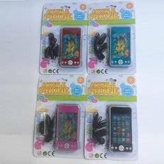 Мобільний телефон арт. HK830 (144шт/2) + навушники, 4 види мікс, планшет 23*17*1 см