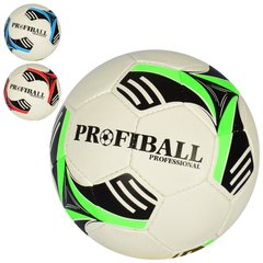 Мяч футбольный 2500-138 (30шт) размер 5, ПУ1,4мм, ручная работа, 32панели, 410-430г, 3цвета купить в Украине