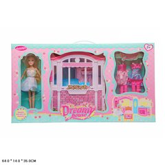 Кукла типа "Барби"SD150 (8шт|2) с домиком, с нарядами, с аксессуарами, в кор. 64*14*35см купить в Украине
