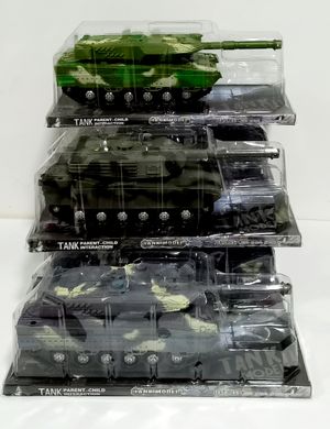 Танк 383-23 D/24D/24D1 Tank Model, світло, інерція, у слюді (6983903110455) Тёмно-зелёный