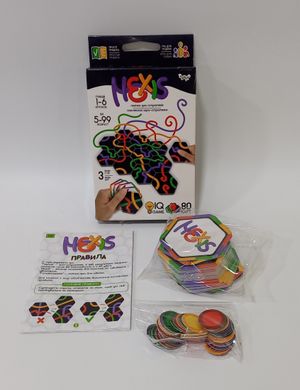 Настольная развлекательная игра "Hexis" Danko Toys G-HEX-01-01 купити в Україні