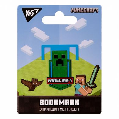 Закладка металева YES Minecraft купить в Украине