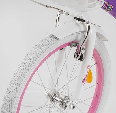 Велосипед 20" дюймов 2-х кол. "CORSO Sweety" SW-20714 / 207140 (1) ФИОЛЕТОВЫЙ, алюминиевая рама 11’’, ручной тормоз, украшения, собран на 75% купить в Украине