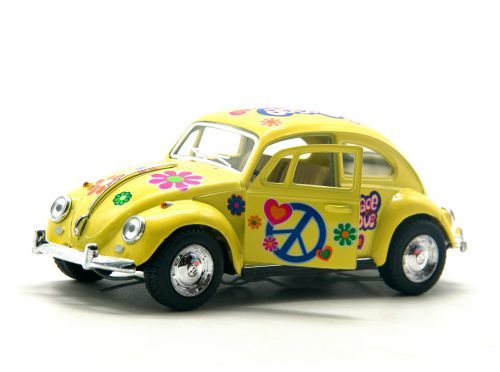 Машинка KINSMART "Volkswagen Beetle" (желтая) купить в Украине