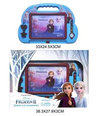 Досточка магнитная Disney "Frozen" D-3408 (48шт|2) для рисования, цветная, в коробке – 38*3*28 см, р-р игрушки – 35.5*24*2.5 см купить в Украине