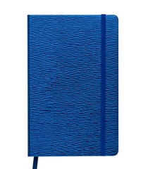 Блокнот діловий INGOT 125x195мм, 80арк., клітинка, обкладинка зі штучної шкіри, синій купить в Украине