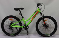 Велосипед Спортивний Corso «OPTIMA» 24" дюйми TM-24355 (1) рама алюмінієва 11``, обладнання Shimano 7 швидкістей, зібран на 75% купить в Украине