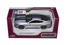 Машинка KINSMART "Ford Mustang GT" (серебристая, син., красн.) купить в Украине