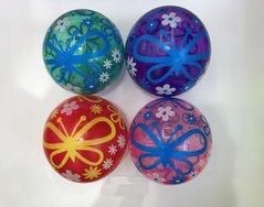 М'яч гумовий арт. RB24151 (500шт) 9", 60 грам, 4 кольори купити в Україні