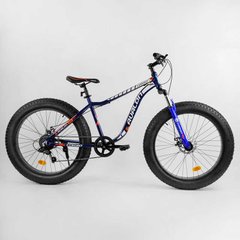 Велосипед Спортивний CORSO «Avalon» 26" дюймів 14319 (1) ФЭТБАЙК, алюмінієва рама, обладнання Shimano 7 швидкостей, зібраний на 75% купити в Україні
