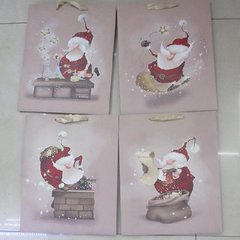 Пакет подарочный бумажный "Funny Santa" 12шт/пак 42*31*12см R27282 (360шт) купить в Украине