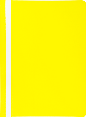 Папка-скоросшиватель жёлтая с механизмом "усики", А4, 110/110 мкм, BM.3313-08 JOBMAX (4824004008727) купить в Украине
