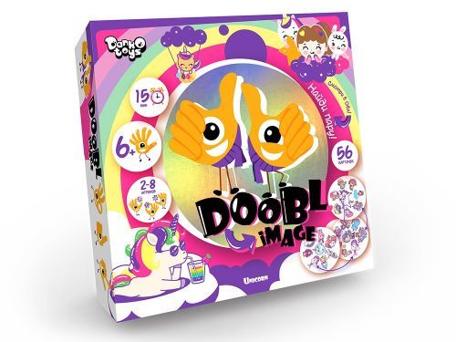 Настільна гра "Doobl image: Unicorn" рус купити в Україні