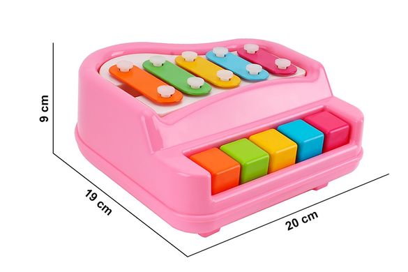 Іграшка "Ксилофон - фортепіано" 7907 ТехноК, в коробці (4823037607907) купити в Україні