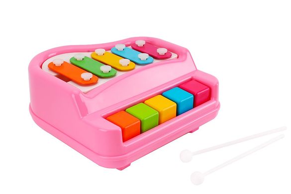 Іграшка "Ксилофон - фортепіано" 7907 ТехноК, в коробці (4823037607907) купити в Україні