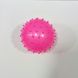 Мяч резиновый массажный С 40279, диаметр 12см 23грамма (6900067402790) Розовый купить в Украине
