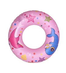 Круг для плавания 1215-62 "Животные" 50см, в пакете (692022200278) Дельфин Розовый купить в Украине
