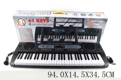 Орган MQ6130, USB, от сети, 61 клавиша,с микрофоном,подставка для нот, в коробке (6983475292931) купить в Украине