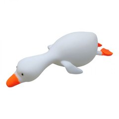 Іграшка-антистрес "Гусак", 15 см (білий)