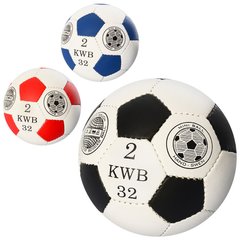 Мяч футбольный OFFICIAL 2502-20 (100шт) размер2,ПУ,1,4мм,32панели,ручн.работа,110-130г,3цв,в кульке купить в Украине