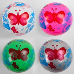 М'яч гумовий C 44666 (500) 4 кольори, розмір 9", вага 60 грам купити в Україні